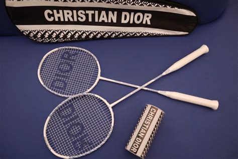 dior badminton racket.